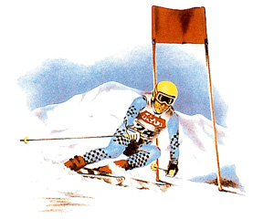 Sports - Skier