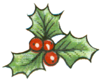 Christmas - Holly and Berries Bits