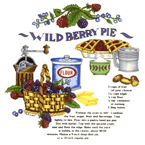 Recipes - Wild Berry Berries Pie