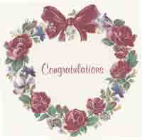 Floral Heart - Congratulations