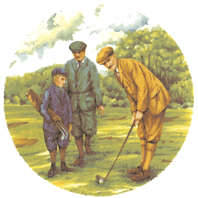 Golfers Mural