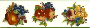 Fruit - Rich Colors - Grapes, Pears, Blueberries, Raspberries, Peach, Apples, Plums