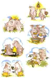 Animals Pigs
