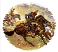 Western Scene - Remington