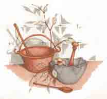 Brownstone Kitchen Bowl, Utensils