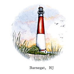 Lighthouse - Barnegat; NJ