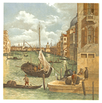 Canal Grande, Italy - Canaletto