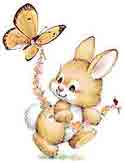 Bunny with Butterfly