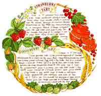 Recipes - Strawberry Strawberries and Gooseberry Tarts