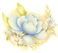 Blue Satsuma flower