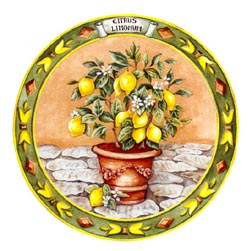 Topiary Fruit II - Lemons