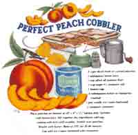 Recipes -Peach Pie Cobbler