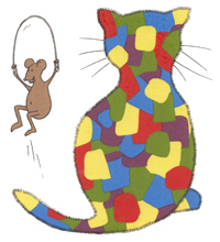 PATCHWORK CAT MOUSE / MICE