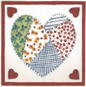 QUILTING SQUARES HEART