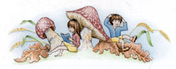 Child's Tree House and Mushroom