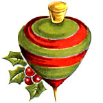 Christmas Spinning Top