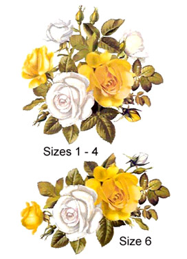 Roses Bouquet - Yellow and White