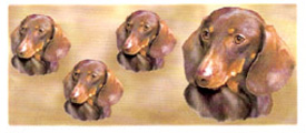 Dog Wrap - Red Dachshund