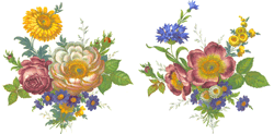 Meissen Style Flowers