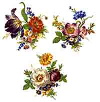 Meissen Style Flowers