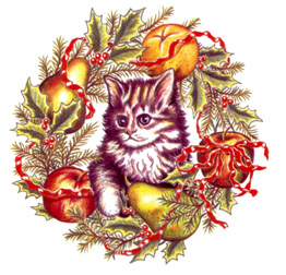 Christmas Kitten