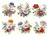 Meissen Style Flowers