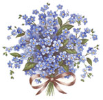 Forget-Me-Nots - Blue