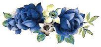 Roses - Blue Muted