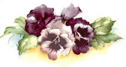 Pansy Pansies Spray