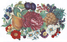 Fruit and Flowers Mural