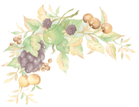 Grapes, Cherries, Blackberries