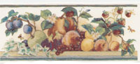 Fruit and Floral,  Ivy, Peach, Apple, Pear, Lemon, Grapes